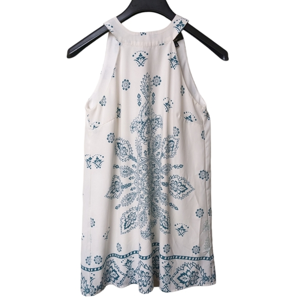 Lulus I Can Sea It Now Cream Print Dress Small - Picture 9 of 9